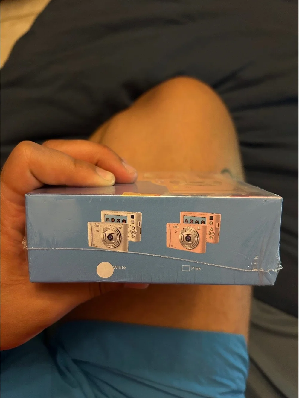 Brand New White Digital Camera with Optical Zoom and 4K Ultra HD Video